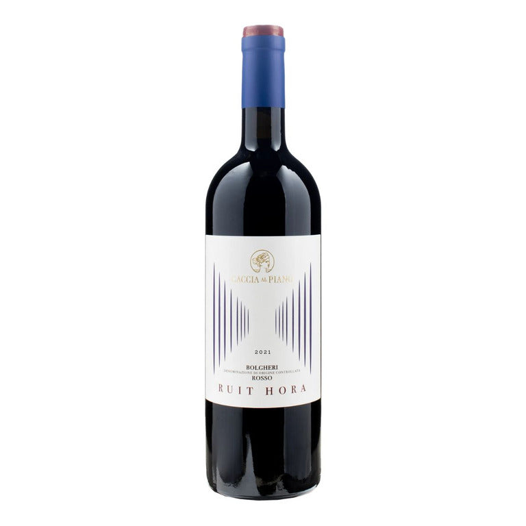 VINO CACCIA AL PIANO "RUIT HORA" 2021 BOLGHERI DOC-75CL